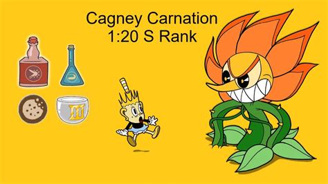 Cuphead Cagney Carnation Pb S Expert Youtube