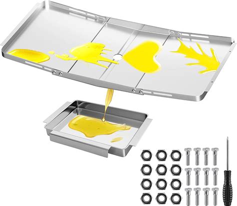 Gas Grill Grease Tray Replacement Parts Universal Adjustable