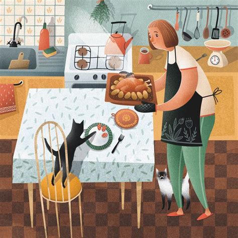 Иллюстрация Долина необычных вкусов в стиле 2d, детский,