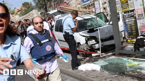 Three Israelis Killed In Jerusalem Attacks Bbc News