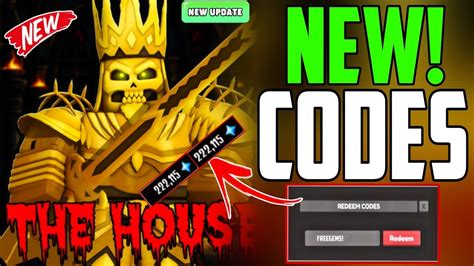 Crypt Kings] The House Td Codes In January 2024 Codes For The House Td In Roblox Youtube