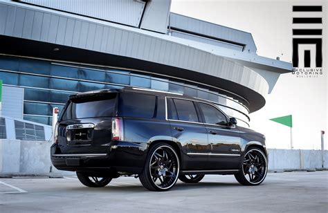 Late Model Yukon Denali On Forgiato Rims By Exclusive Motoring Yukon Denali Custom Chevy