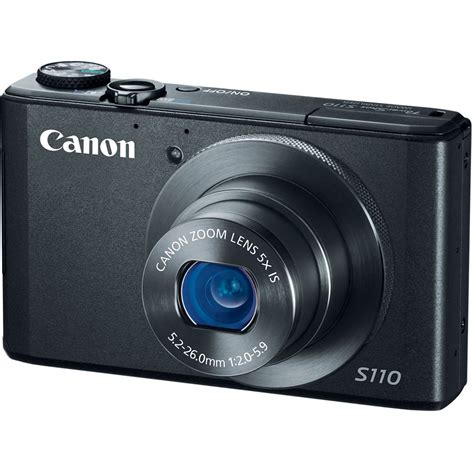 Canon PowerShot S110 Digital Camera (Black) 6351B001 B&H Photo