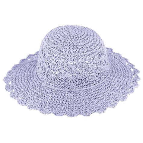 Capeline Jailly Paille Papier Violet Traclet Reference