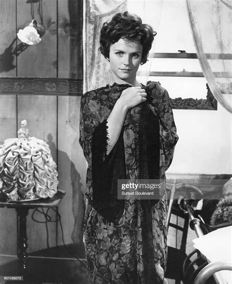 American Actress Lee Remick On The Set Of Sanctuary Directed By Tony