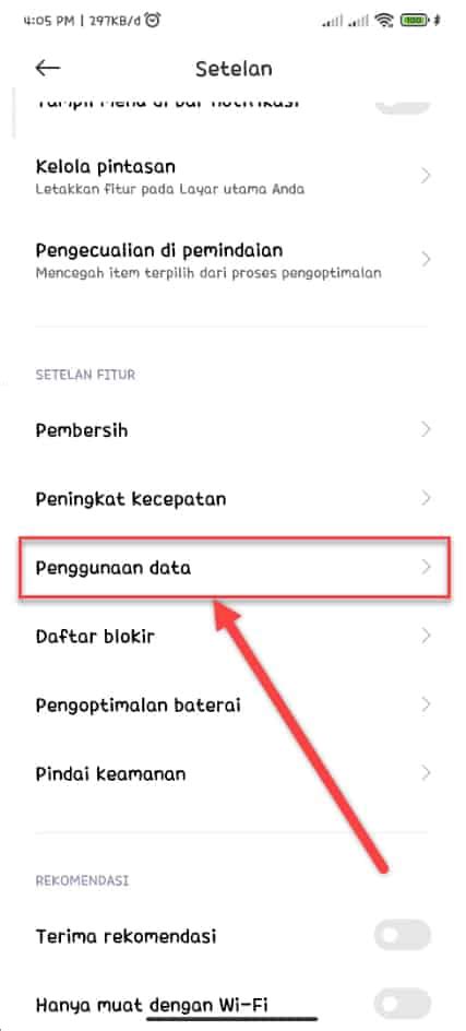 2 Cara Menampilkan Penggunaan Data MIUI 12 Xiaomi Mudah