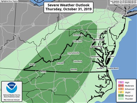 10/29/2019 - Loudoun Weather Outlook - Loudoun Weather