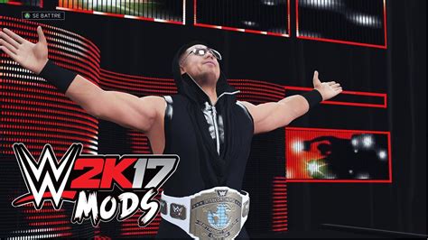 Wwe 2k17 Mods Lentrée De The Miz Avec La Nouvelle Arène De Raw 2017