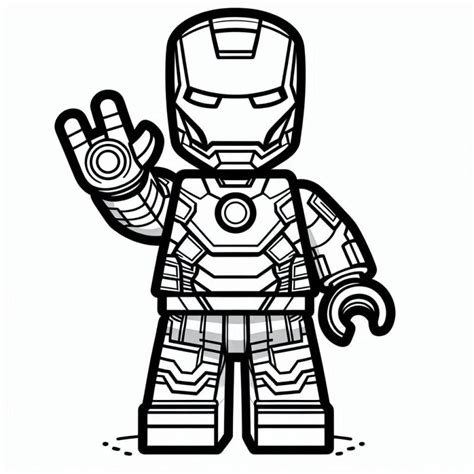 Super Her Is De Lego Para Colorir Desenhos Gratuitos Para Imprimir