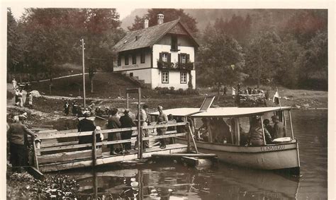 FRANCE 25 Lac ou Villers Débarcadère au saut du Doubs Carte postale