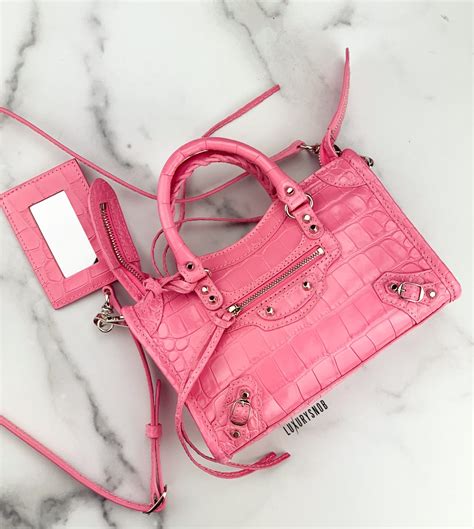 Balenciaga City Mini Tote Bag Pink — Lsc Inc