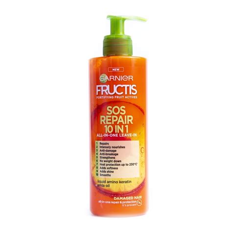 Garnier Fructis SOS Repair 10 в 1 крем за коса без отмиване 400 мл – MyFace