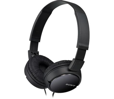 Sony Zx Series Wired On Ear Headphones Black Mdrzx110