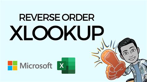 How To Xlookup In Reverse Order Using Excel In Hindi Shorts