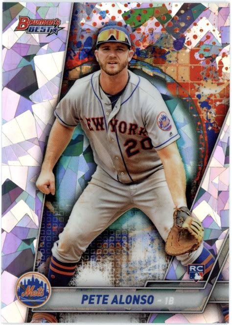 Pete Alonso Bowman S Best Atomic Refractor Rookie Sports