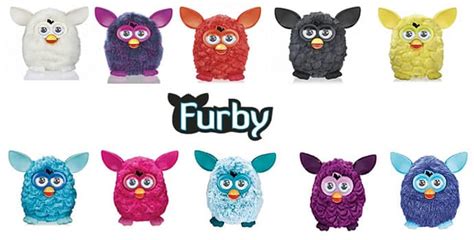 All 10 Furby 2012 Colors Growing Your Baby