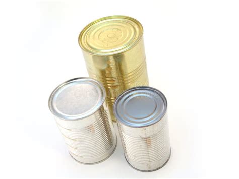 Tin cans stock photo. Image of ecology, label, silver - 7509846