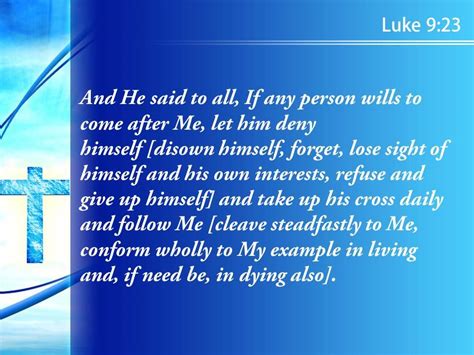 0514 Luke 923 Wants To Be My Disciple Powerpoint Church Sermon