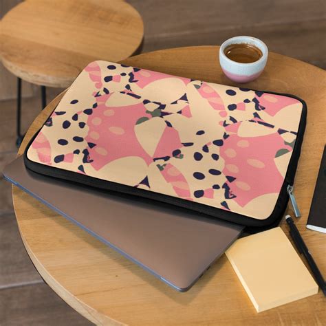 Pink Cute Laptop Sleeve Abstract Laptop Case MacBook Air - Etsy