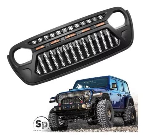 Parrilla Angry Led Jl Jeep Wrangler 2019 2020 Enojado Meses Sin Intereses