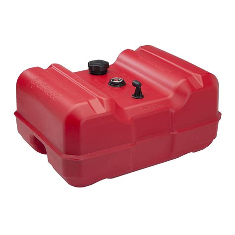 Attwood Portable Low Profile Fuel Tank 12 Gallon Wgauge