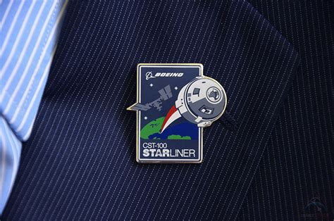 First Look: Boeing CST-100 Starliner Crew Spacecraft Program Patch | Space