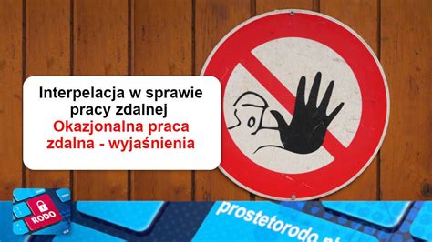 Praca Zdalna Okazjonalna Na Wniosek Pracownika Proste To Rodo W