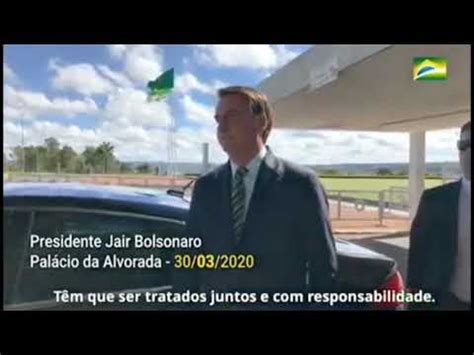 Lembrando Que Bolsonaro Prop S O Isolamento Vertical Youtube