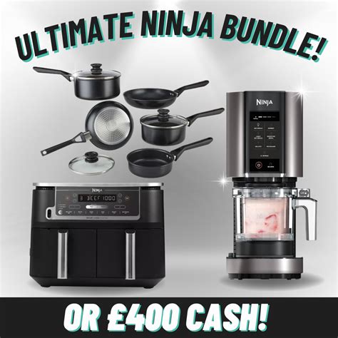 Ultimate Ninja Bundle Or 400 Cash Breeze Competitions