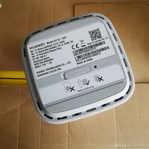 Hot Sale Huawei H112 372 CPE Pro 5G Router Wif 6