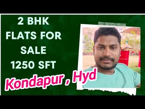 Bhk East West Facing Kondapur Brand New Flats For Sale Sft