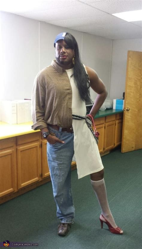 Half Man Half Woman Halloween Costume Idea