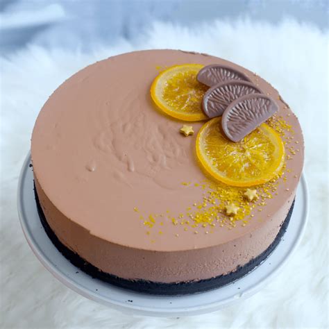 No Bake Chocolate Orange Cheesecake PankoBunny