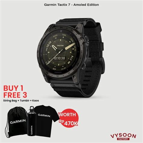 Jual Garmin Tactix 7 Amoled Tactical Watch Tactix 7 Oled Garansi Resmi Shopee Indonesia