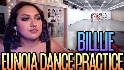 Billlie EUNOIA Dance Practice Reaction YouTube