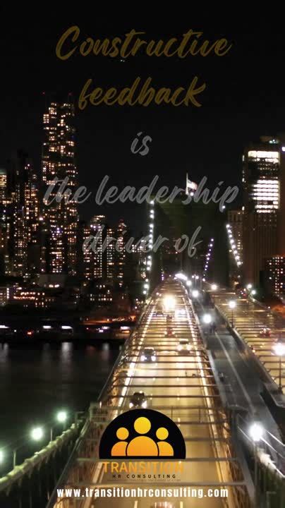 [Video] Transition HR Consulting on LinkedIn: #constructivefeedback # ... 