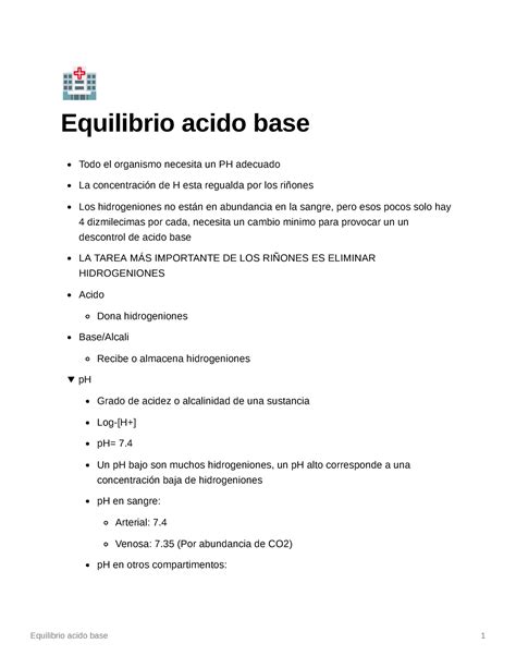 Equilibrio Acido Base Guyton E Hall Fisiologia Medica 13 Ed Õ