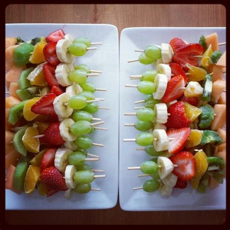 Fruit Skewers Ideas