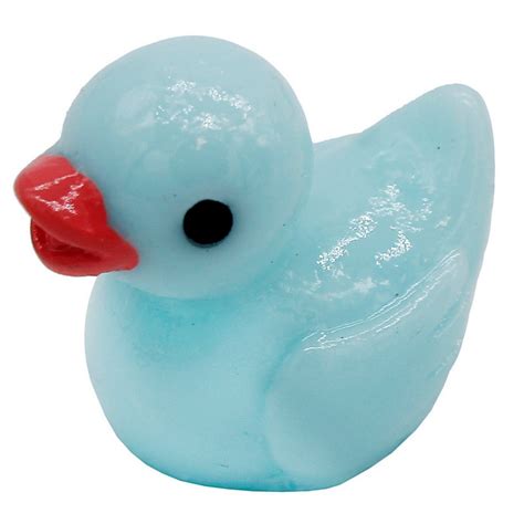 JAGS Miniature Duck Pack Of 10 1 5x1 5x1 5 Cm Decorative Toy Bird