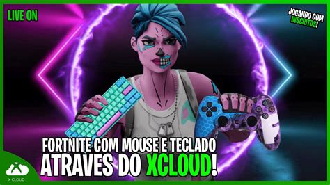 🎮🕹jogando Fortnite Com Mouse E Teclado No Xcloud Pc Testando No