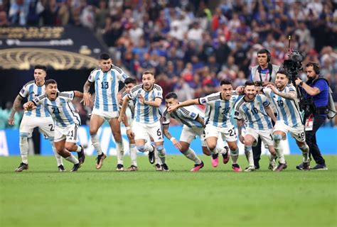 Argentina Es El Tricampeón Del Mundo Día A Día