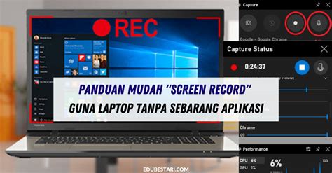 Panduan Mudah Screen Record Guna Laptop Tanpa Sebarang Aplikasi