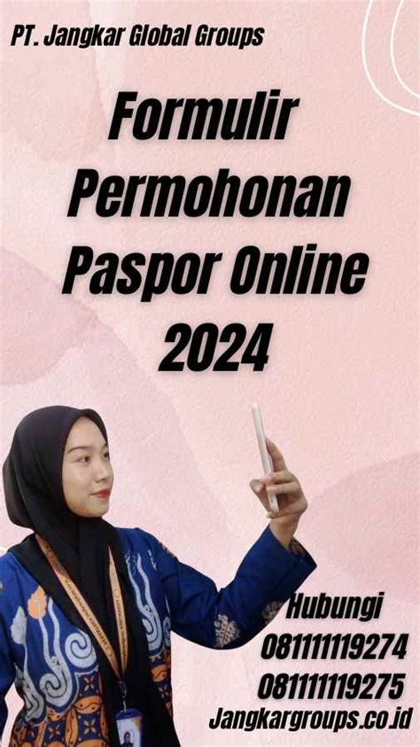 Formulir Permohonan Paspor Online 2024 Jangkar Global Groups