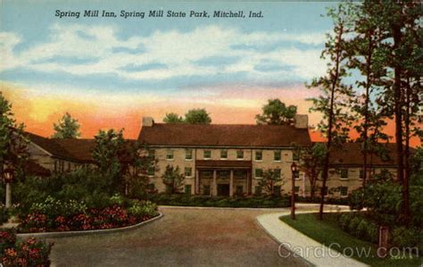 Spring Mill Inn Spring Mill State Park Mitchell In