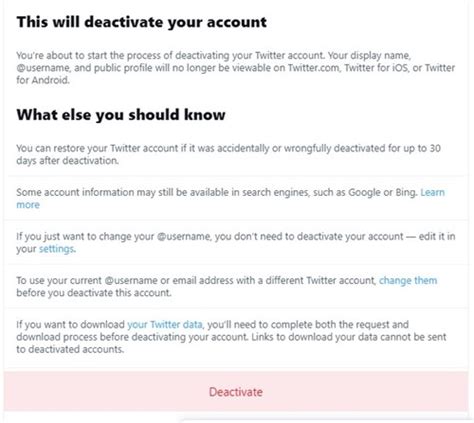 How To Deactivate Or Delete Your Twitter Account In 2022 Techviral