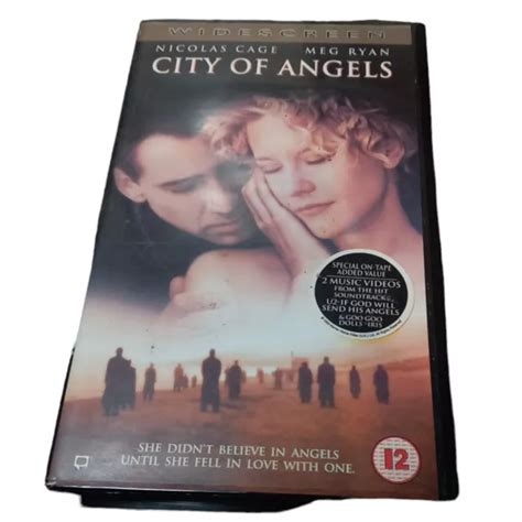 City Of Angels Ex Rental Big Box Vhs Video Tape Classic S Movie