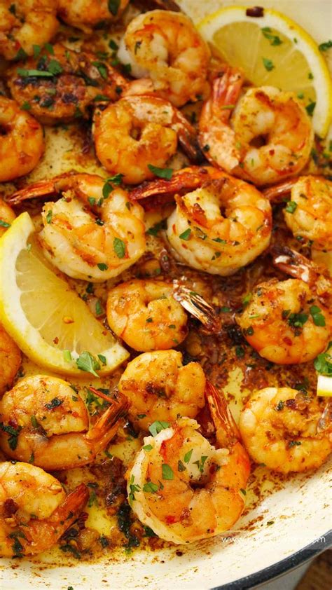 Garlic Butter Prawns Khin S Kitchen Cooked Prawn Recipes Garlic