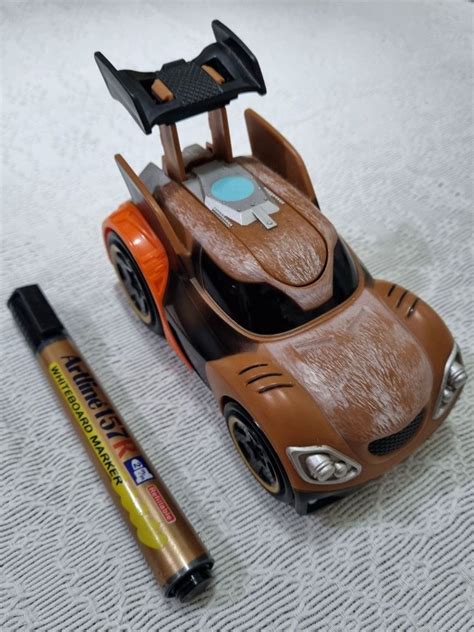 Hot Wheels Marvel Guardians Of The Galaxy Vol Rocket Raccoon Chracter Car Hobbies Toys