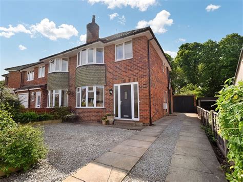 3 Bed Semi Detached House For Sale In Park Grove Horbury Wakefield