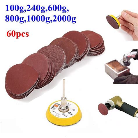 Mm Loop Sanding Pad Abrasives Hook Pcs Sanding Paper